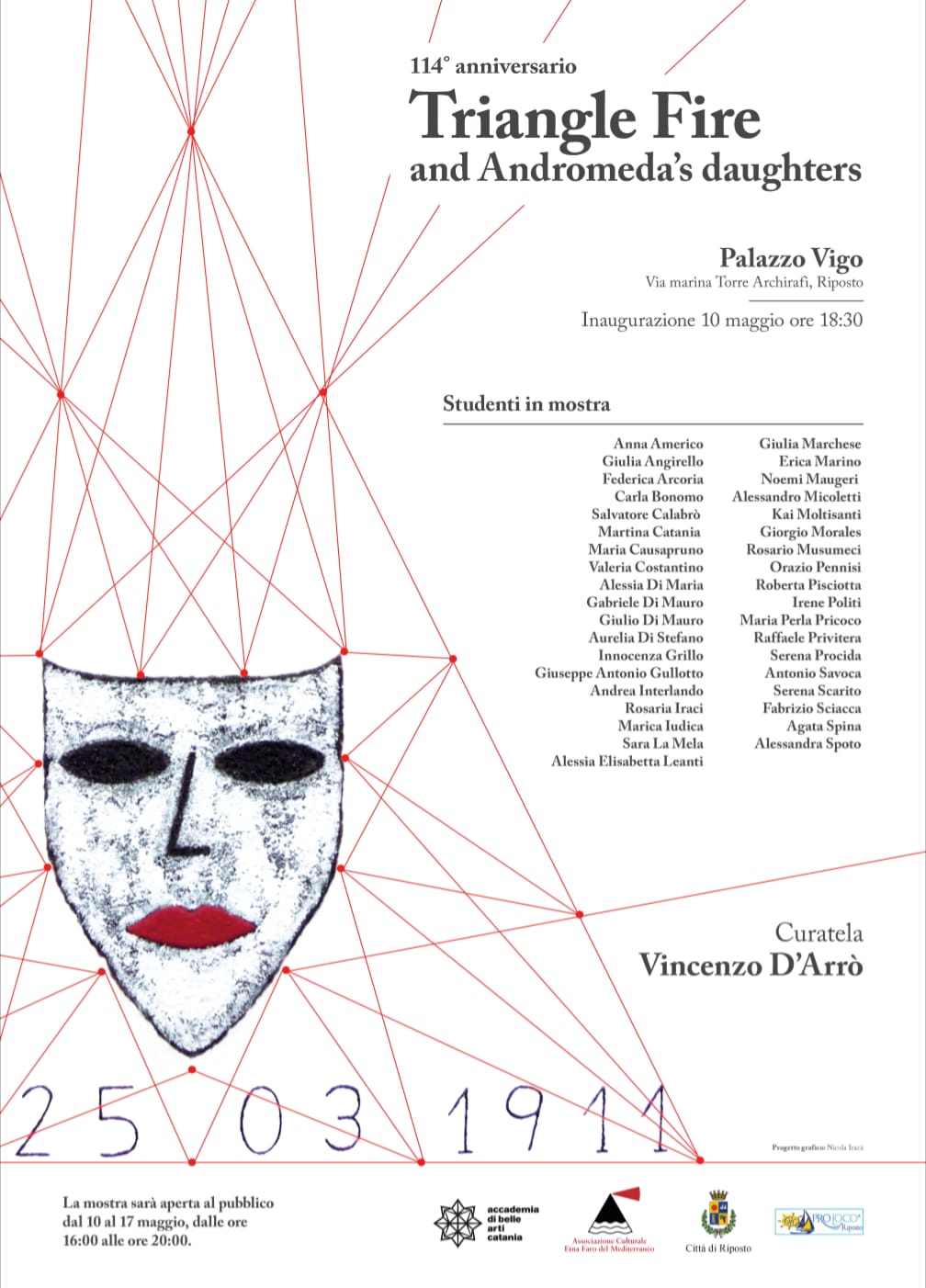 Riposto onora le vittime del Triangle Fire con una mostra a Palazzo Vigo