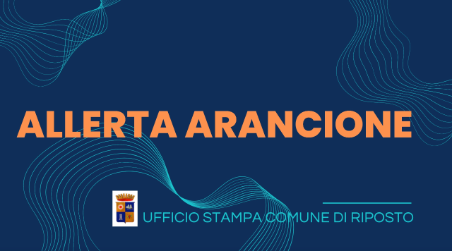 Allerta meteo arancione sabato 20 maggio 2023  