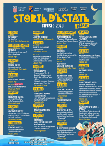 Riposto, pronte le ‘Storie d’Estate’ di agosto tra concerti, mostre ed eventi enogastronomici. Incentivi e buoni per esercenti e avventori