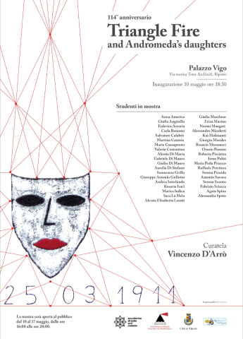 Riposto onora le vittime del Triangle Fire con una mostra a Palazzo Vigo