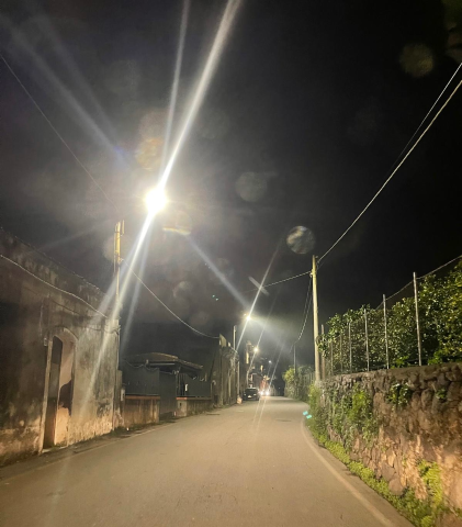 Riposto sempre più green, nuovi impianti a led nelle frazioni di Archi e Carruba