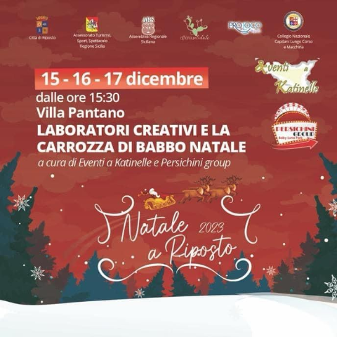 Dal 15 al 17 dicembre torna il Villaggio di Babbo Natale